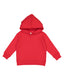 Rabbit Skins 3326 - Toddler Pullover Fleece Hoodie - Red