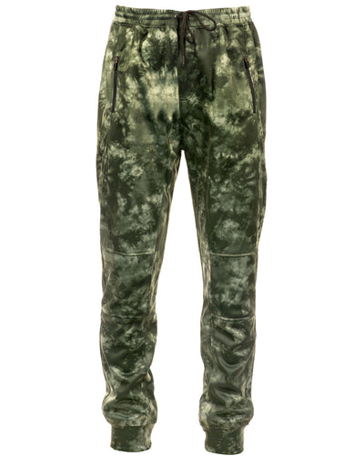 Unisex Heather Performance Jogger Pant - ARMY TIE DYE