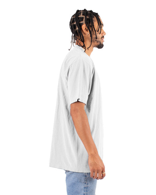 Garment-Dyed Crewneck T-Shirt - White
