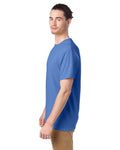 100% Ringspun Cotton Garment-Dyed T-Shirt - PORCH BLUE