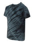 Youth One Color Tiger Stripe T-Shirt - Black