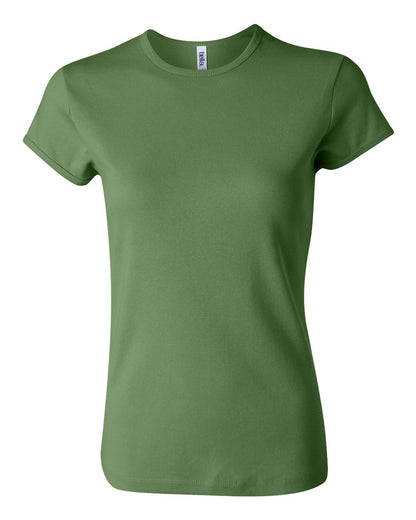 Women's Baby Rib Short-Sleeve T-Shirt - Leaf