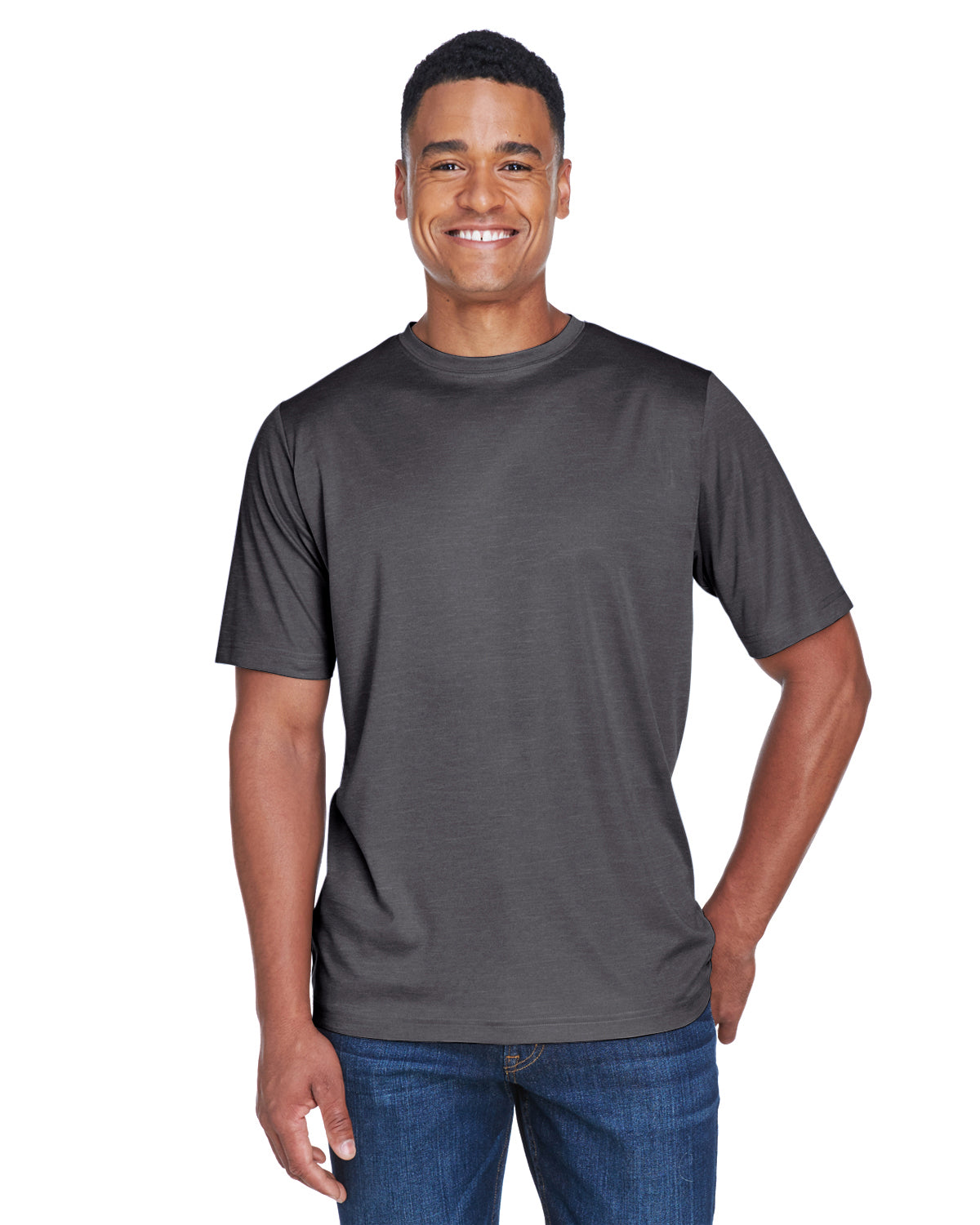 Men's Sonic Heather Performance T-Shirt - Dark Gray Heather