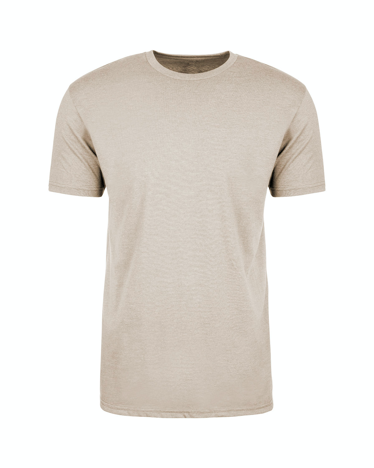 Unisex CVC Crewneck T-Shirt - Sand