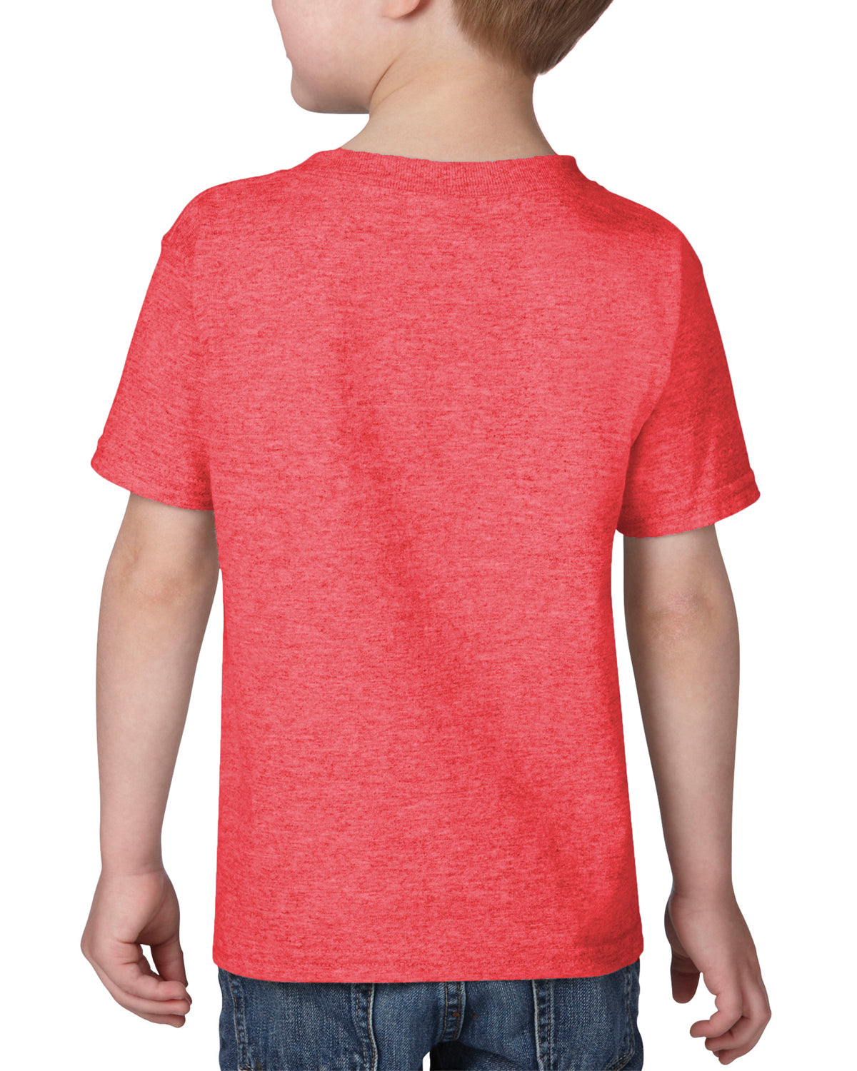 Toddler Heavy Cotton��� T-Shirt - Heather Red