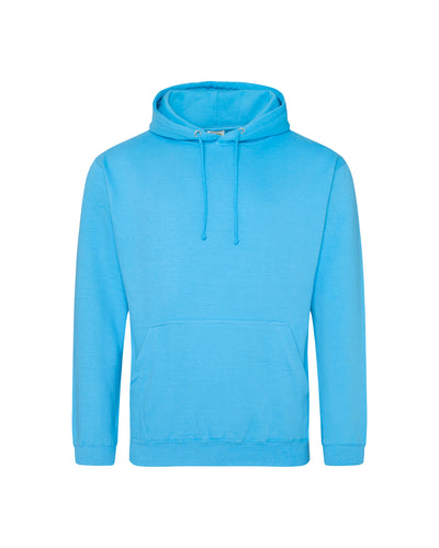 Unisex 80/20 Midweight College Hoodie - Hawaiian Blue
