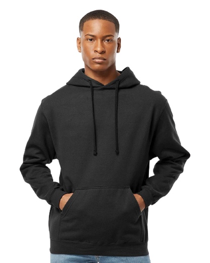 Unisex Fleece Pullover Hoodie - Black