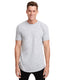 Next Level 3602 - Men's Cotton Long Body Crew - Heather Gray