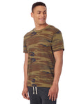 Unisex Printed Eco-Jersey™ Crew - Camo