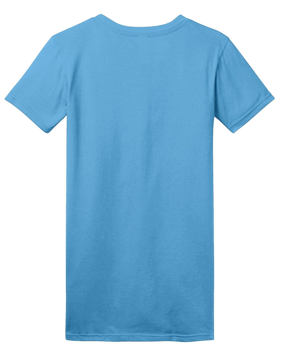 Women's Fitted The Concert Tee - Aquatic Blue