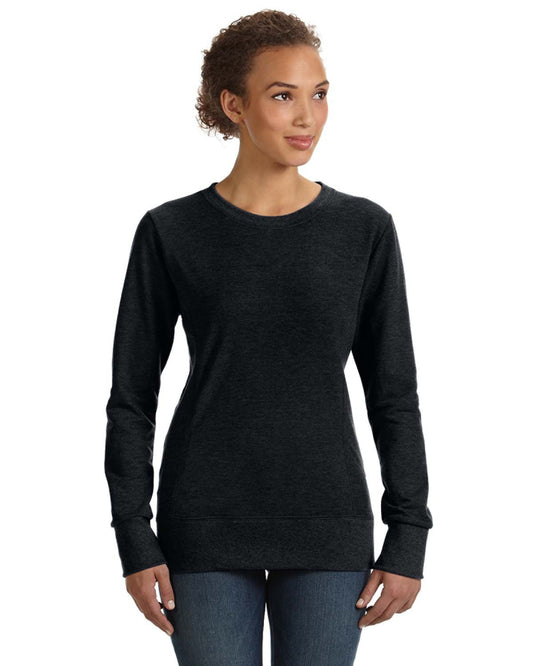 Women's Mid-Scoop French Terry - Black