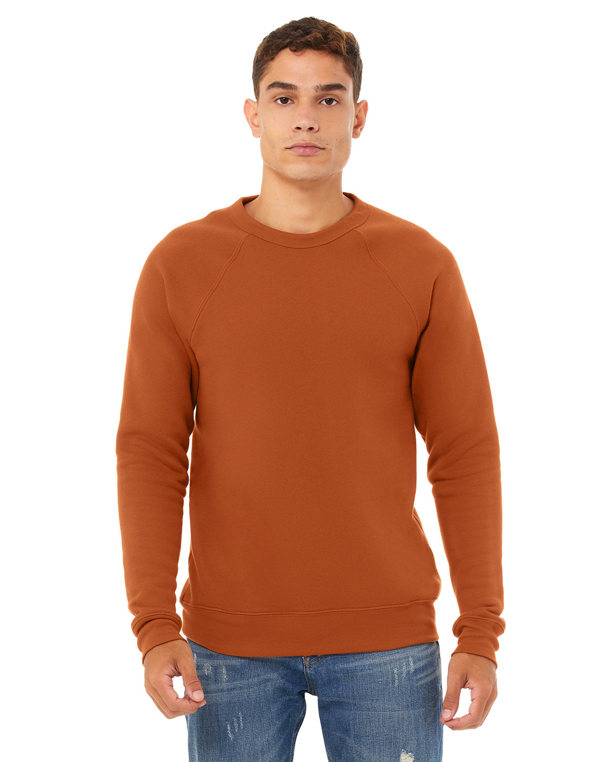 Unisex Sponge Fleece Raglan Sweatshirt - Autumn