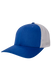 Flexfit 6511 - Unisex 6-Panel Trucker Cap - Royal / White