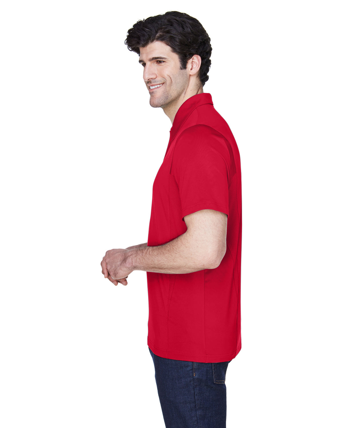 Men's Charger Performance Polo - Sport Red