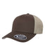 Flexfit 110M - Unisex 110® Mesh Cap - Brown/ Khaki
