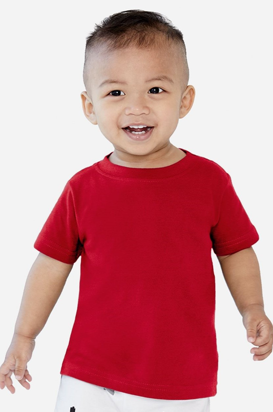 Infant Fine Jersey T-Shirt - Red