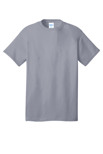 Unisex Core Cotton Tee - Silver