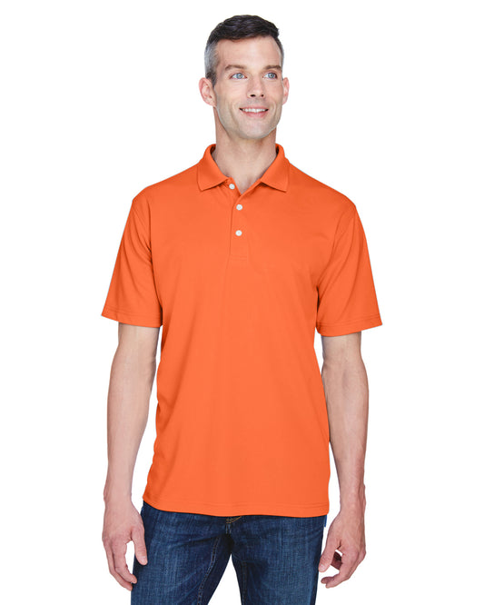 Men's Cool & Dry Stain-Release Performance Polo - Orange