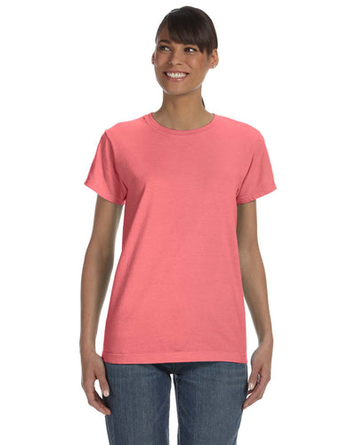 Women's Midweight RS T-Shirt - Neon Red Orange