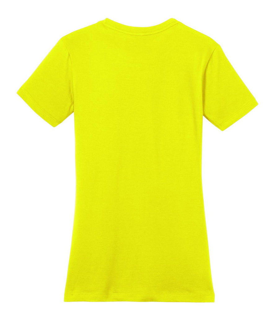 Women's Fitted The Concert Tee - Neon Yellow