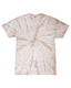 Tie-Dye CD100Y - Youth 100% Cotton T-Shirt - SPIDER TAUPE