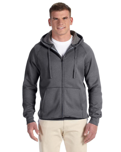Unisex Nano Full-Zip Hoodie - Charcoal Heather