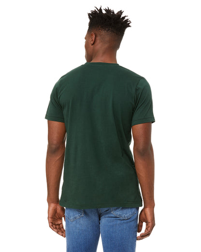 Unisex Jersey Short-Sleeve V-Neck T-Shirt - Forest