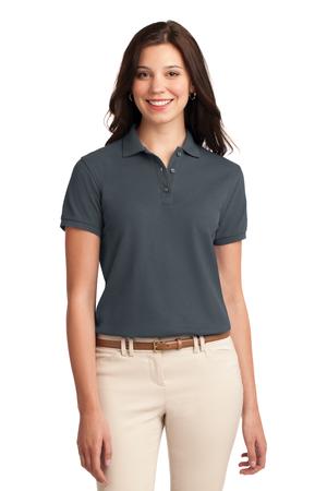 Women's Silk Touch Polo - Steel Gray
