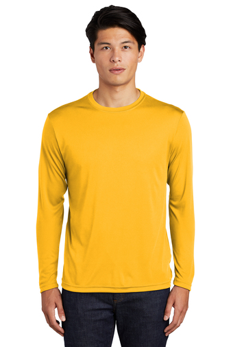 Unisex Long Sleeve PosiCharge Competitor Tee - Gold