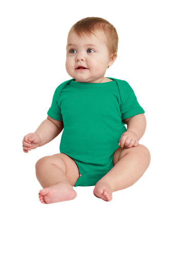 Infant Baby Rib Bodysuit - Kelly