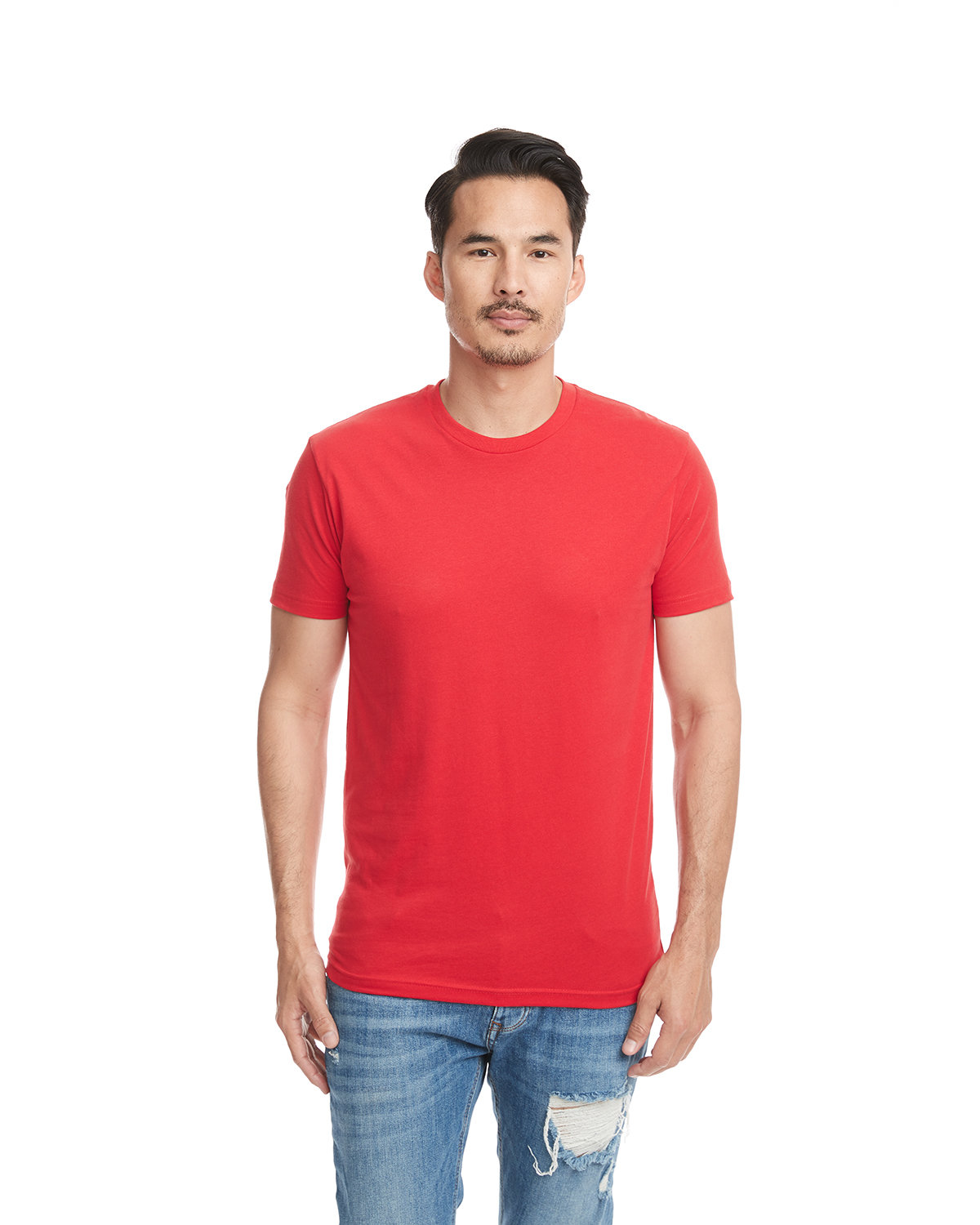 Men's Sueded Crew - Red