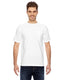 Bayside BA7100 - Unisex 100% Cotton Pocket T-Shirt - White