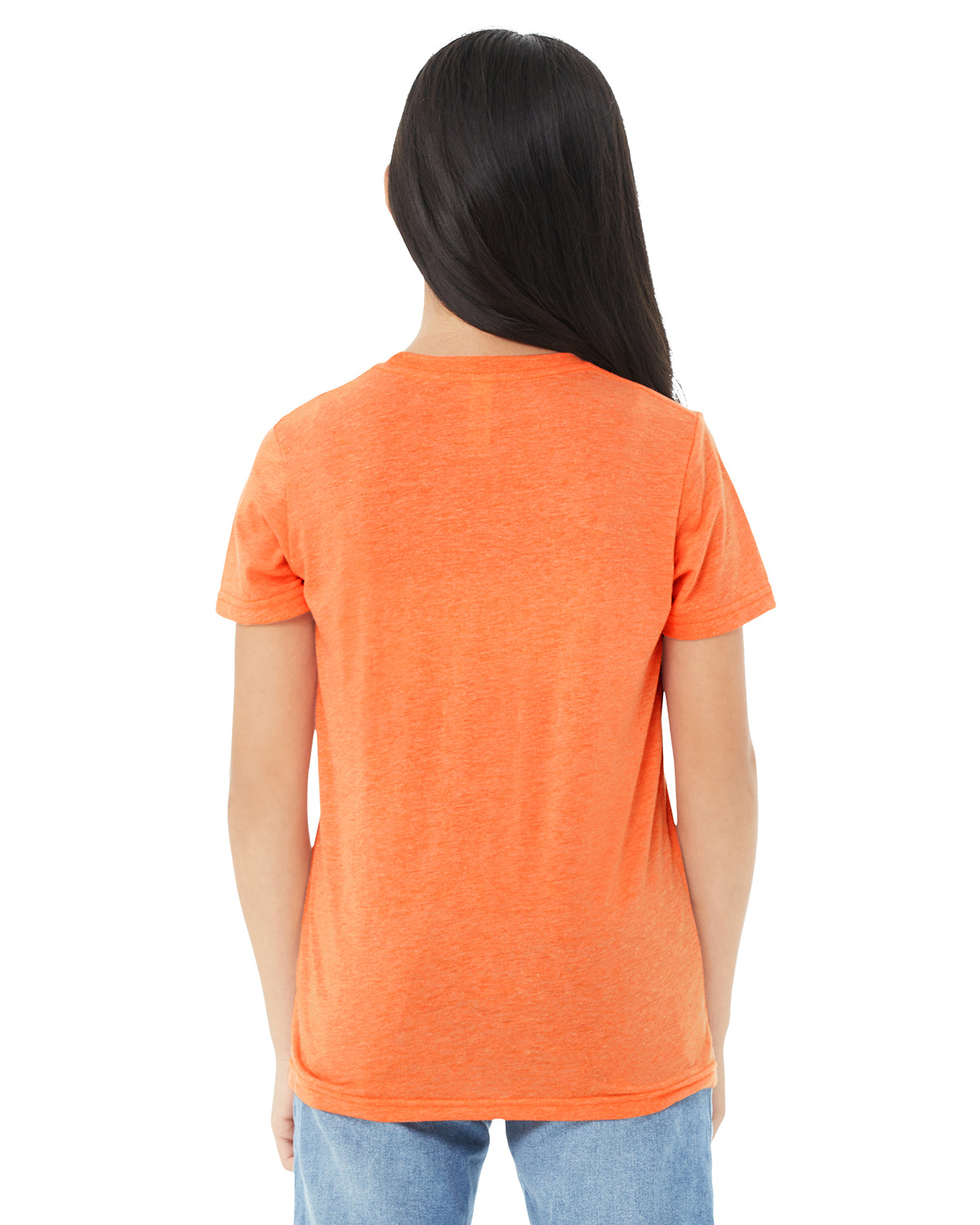 Youth Triblend Short-Sleeve T-Shirt - Orange Triblend