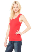 Women's Baby Rib Tank - Red