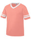 Augusta Sportswear 360 - Unisex Sleeve Stripe Jersey - Coral / White