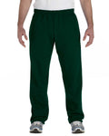 Unisex Heavy Blend™  50/50 Open-Bottom Sweatpants - Forest Green
