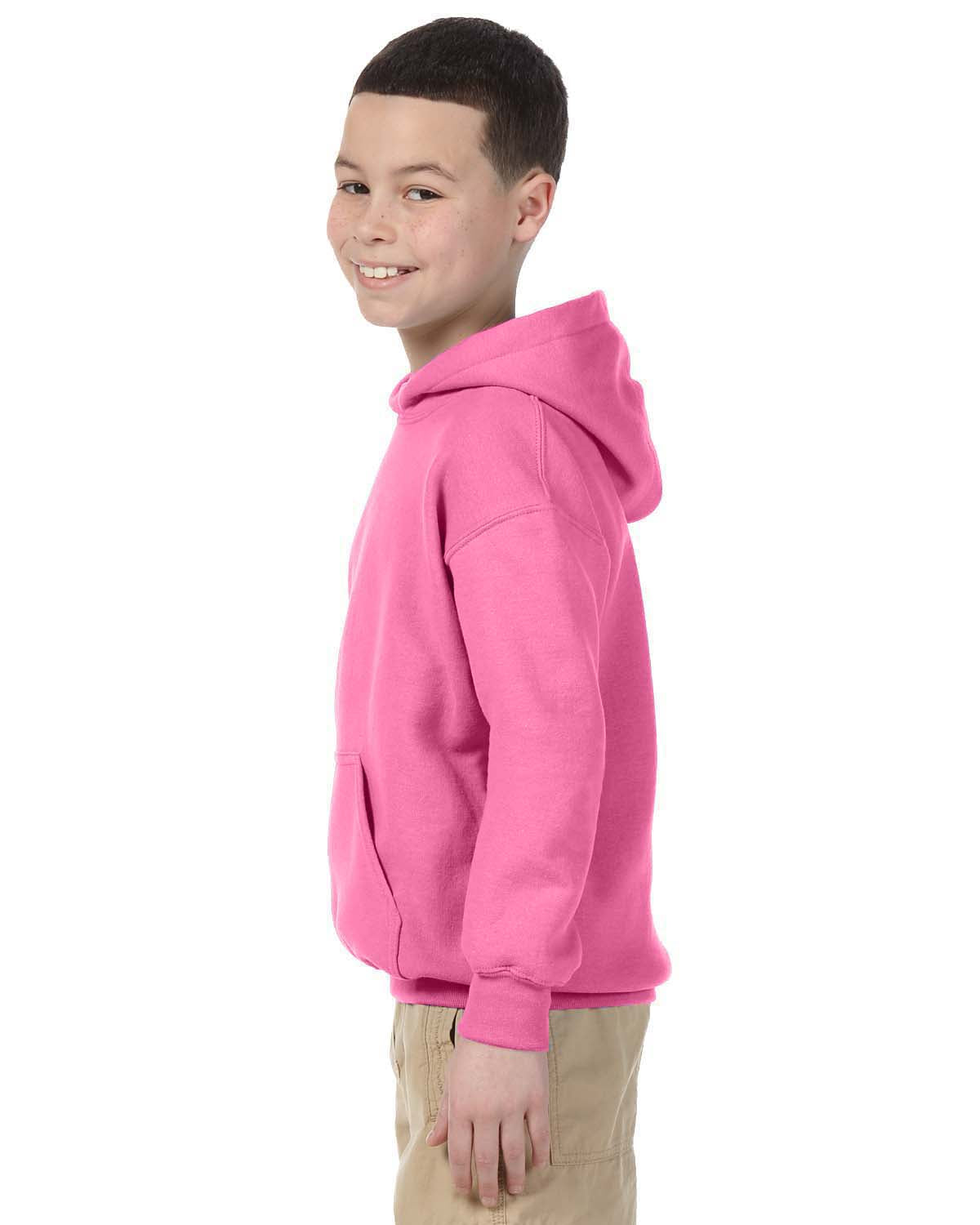 Youth Heavy Blend™ 50/50 Hoodie - Azalea