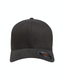 Flexfit 6377 - Unisex Brushed Twill Cap - Black