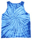 Tie-Dye CD3500 - Unisex 100% Cotton Tank Top - Spider Baby Blue