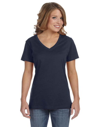 Women's Featherweight V-Neck T-Shirt - Navy