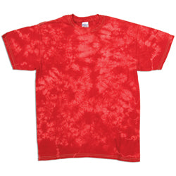 Youth Crystal Tie Dye T-Shirt - Red
