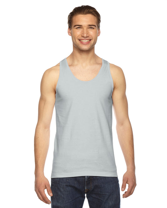 Unisex Fine Jersey Tank - New Silver