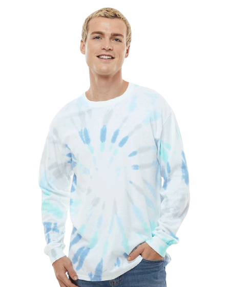 Unisex 100% Cotton Long-Sleeve T-Shirt - Glacier
