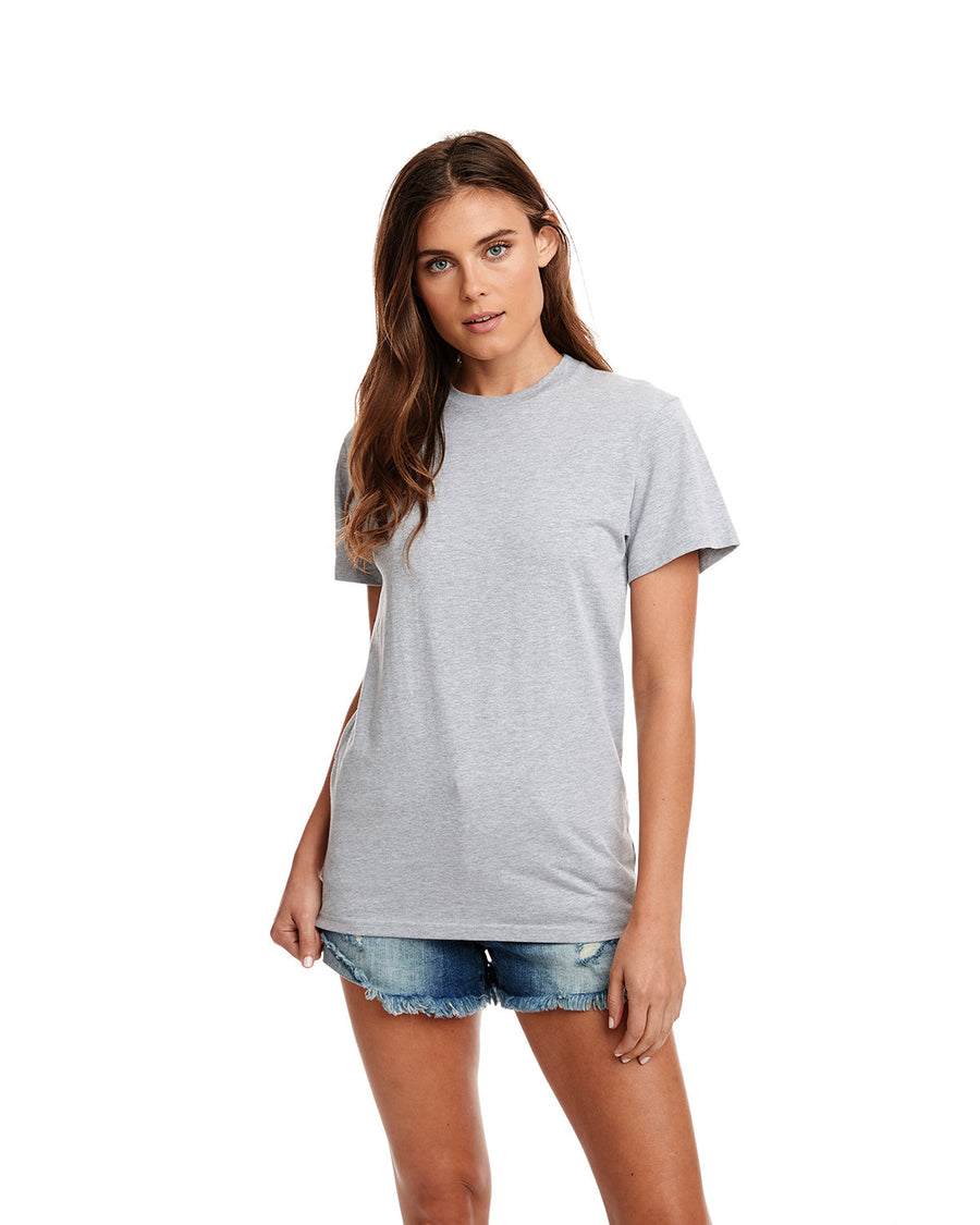 Unisex Power Crew T-Shirt - Heather Gray