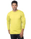 Bayside BA6100 - Unisex 100% Cotton Long Sleeve T-Shirt - Yellow