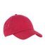 Big Accessories BA529 - Washed Baseball Cap - Red