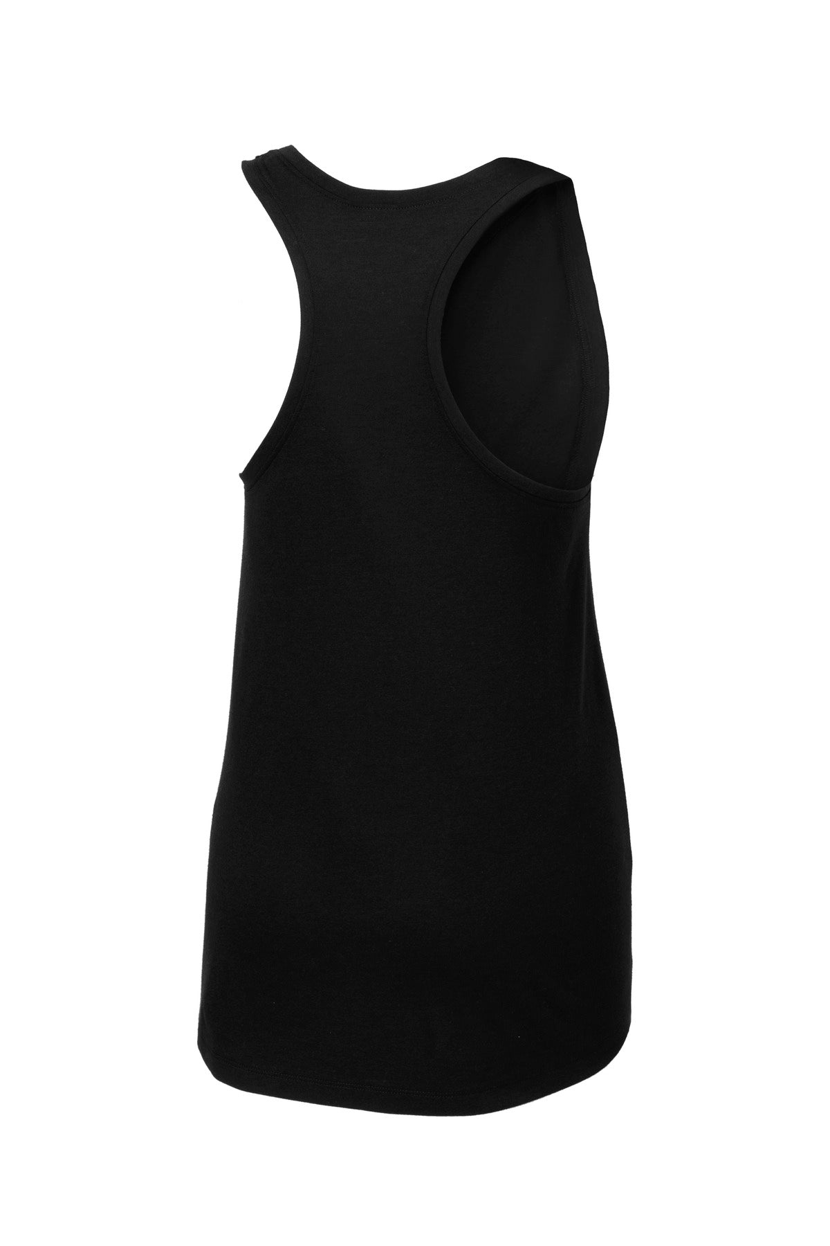 Women's PosiCharge Tri-Blend Wicking Tank - Black Triad So
