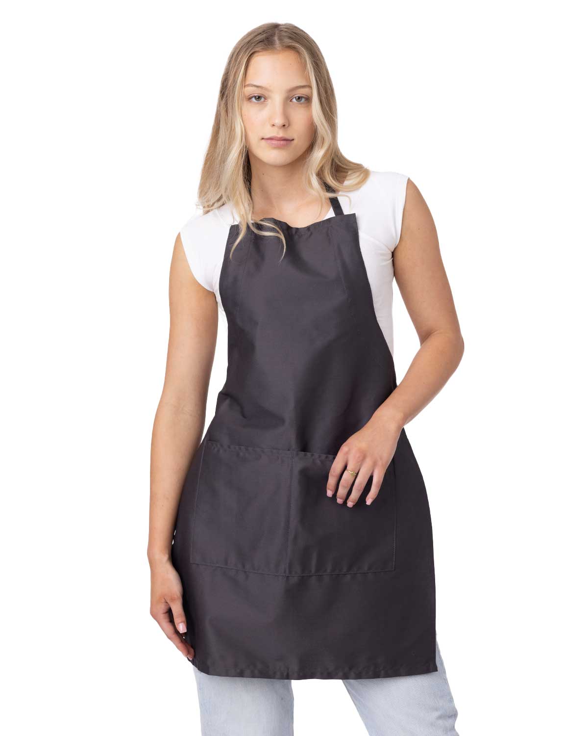 Two-Pocket 30" Apron - DARK CHARCOAL
