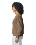 Unisex Lighweight Cotton Crewneck Sweatshirt - Espresso