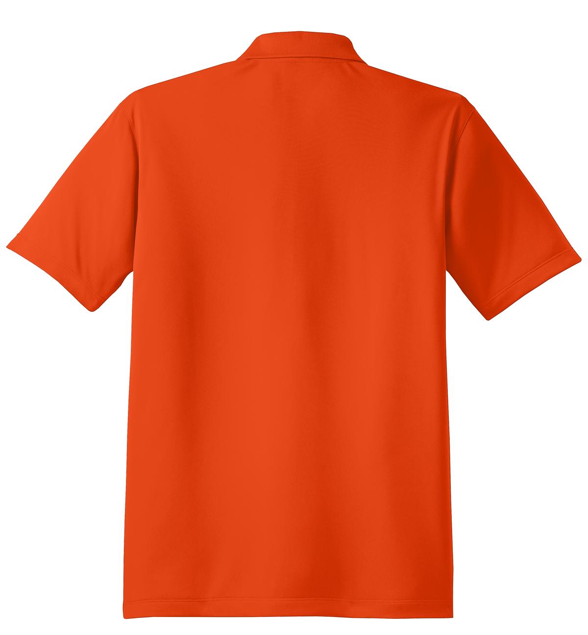 Men's Micropique Sport-Wick Polo - Deep Orange